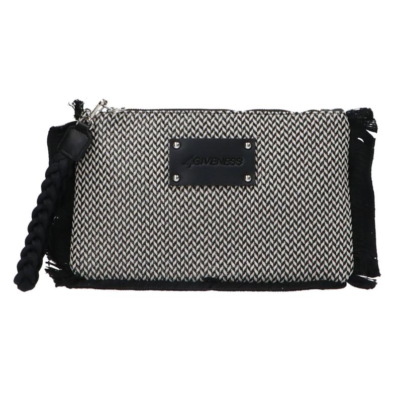 Pochette HANDBAG PORTPFINO Nero Bianco