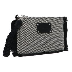 Pochette HANDBAG PORTPFINO Nero Bianco