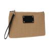 Pochette POCHETTE CAPRI Beige Nero