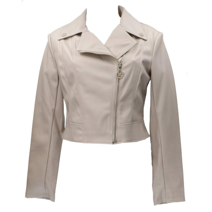 Guess Giubbotti CLEMENCE PU LEATHER JACKET Beige 1