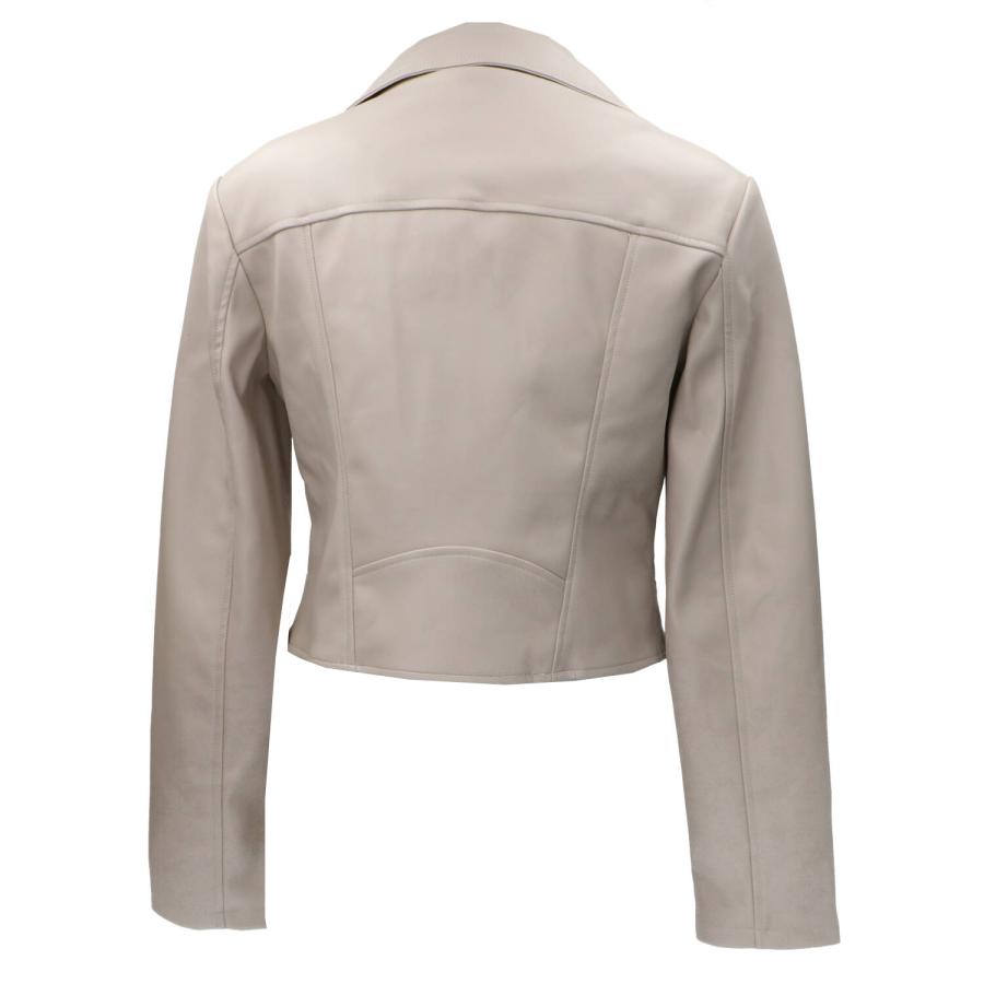 Guess Giubbotti CLEMENCE PU LEATHER JACKET Beige 3