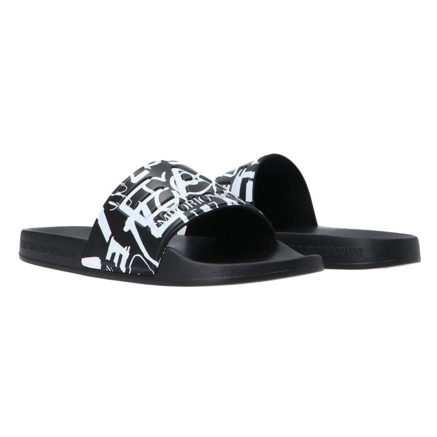 Emporio Armani Scarpe mare Beachwear Ea7 monogram Nero 3