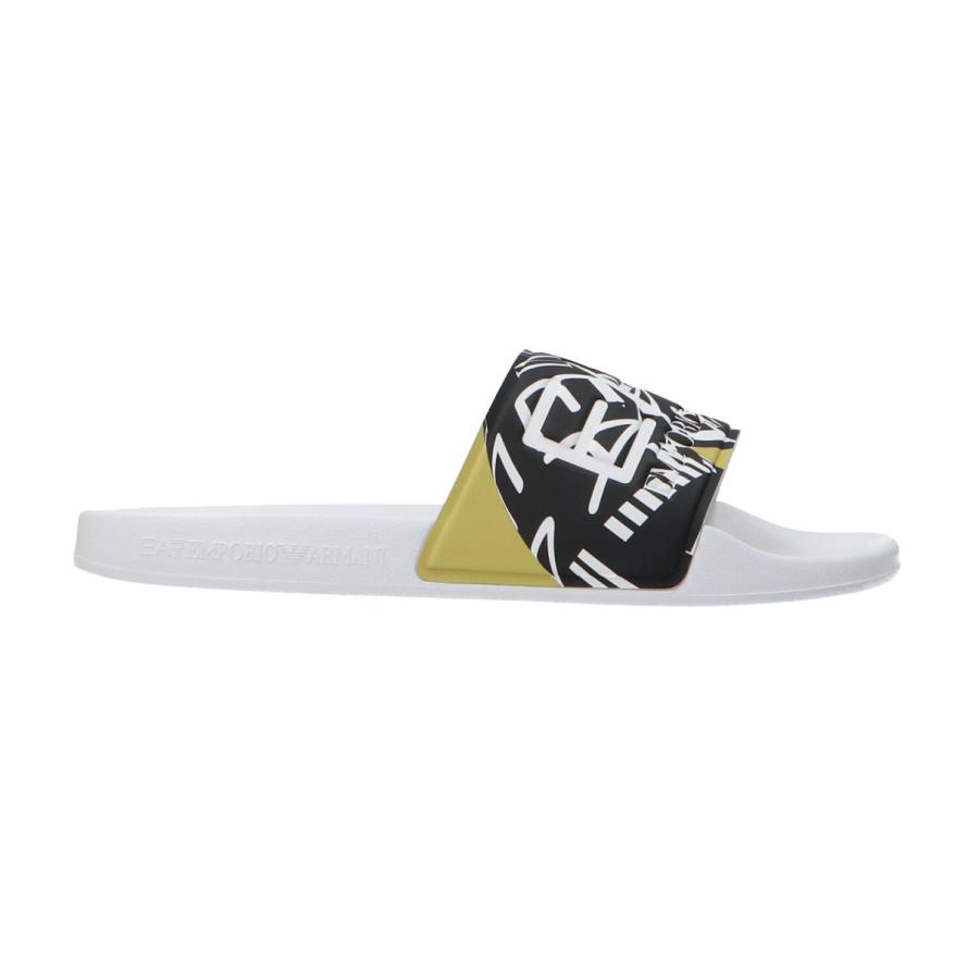 Emporio Armani Scarpe mare Beachwear Ea7 monogram Bianco nero 1