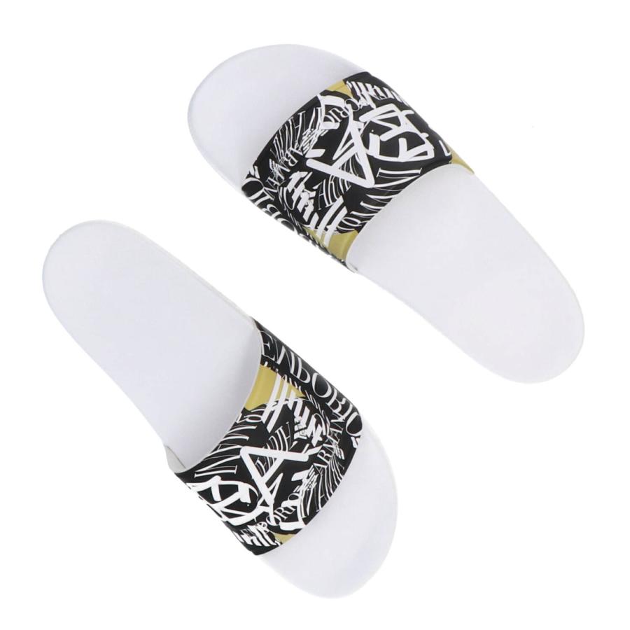 Emporio Armani Scarpe mare Beachwear Ea7 monogram Bianco nero 4