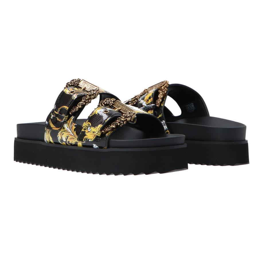Versace Sandali FONDO ARIZONA DIS. SM1 Nero stampa 3