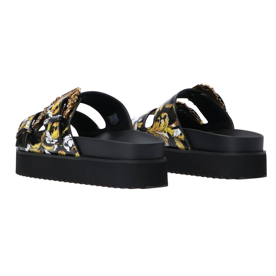 Versace Sandali FONDO ARIZONA DIS. SM1 Nero stampa 4