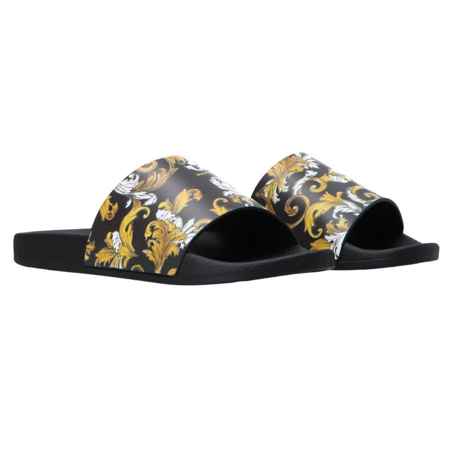 Versace Scarpe mare  FONDO SLIDE DIS. SQ4 Nero 2
