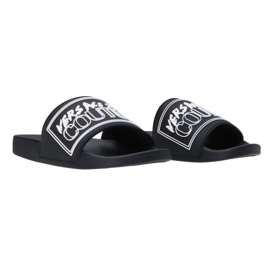 Versace Scarpe mare FONDO SLIDE DIS. SQ3 Nero 2