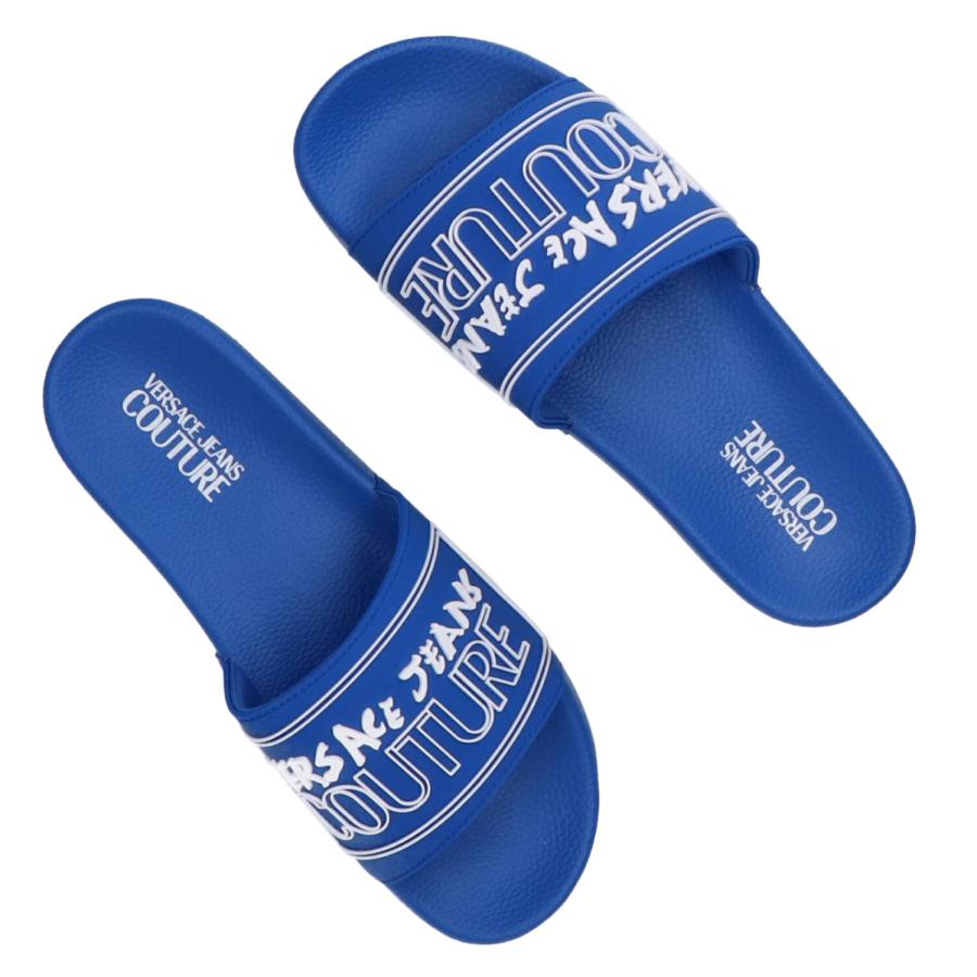 Versace Scarpe mare FONDO SLIDE DIS. SQ3 Blu 4