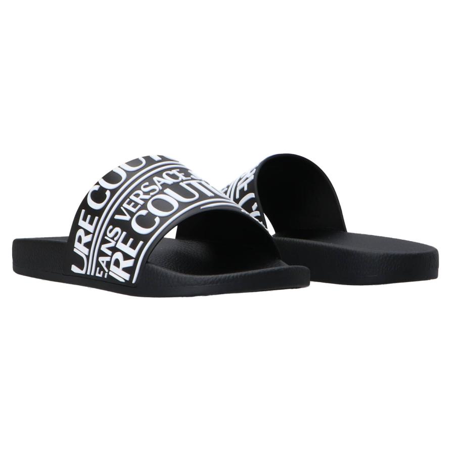 Versace Scarpe mare  FONDO SLIDE DIS. SQ1 Nero 3