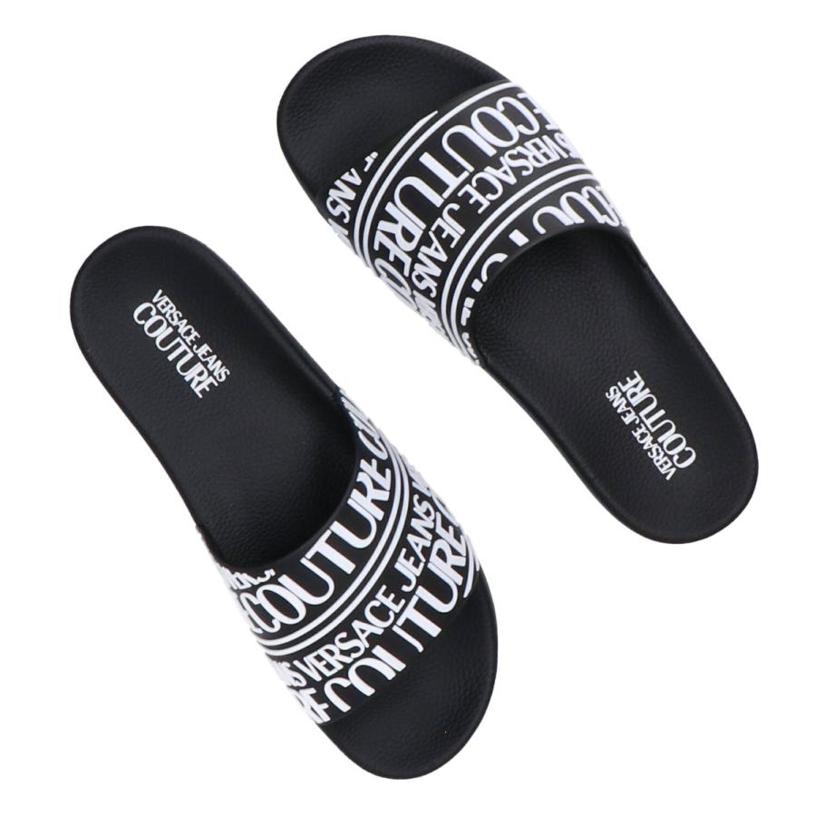 Versace Scarpe mare  FONDO SLIDE DIS. SQ1 Nero 5
