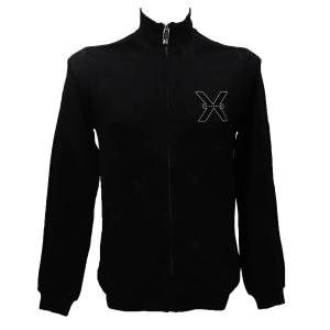 SWEATSHIRT ZIP ANTONOVA Nero