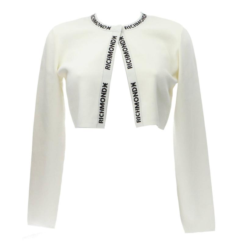 Cardigan CARDIGAN DIVOLA Bianco