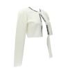 Cardigan CARDIGAN DIVOLA Bianco