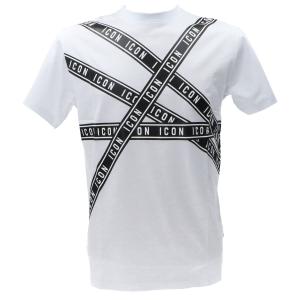 T-SHIRT C/STAMPA A STRISCE...