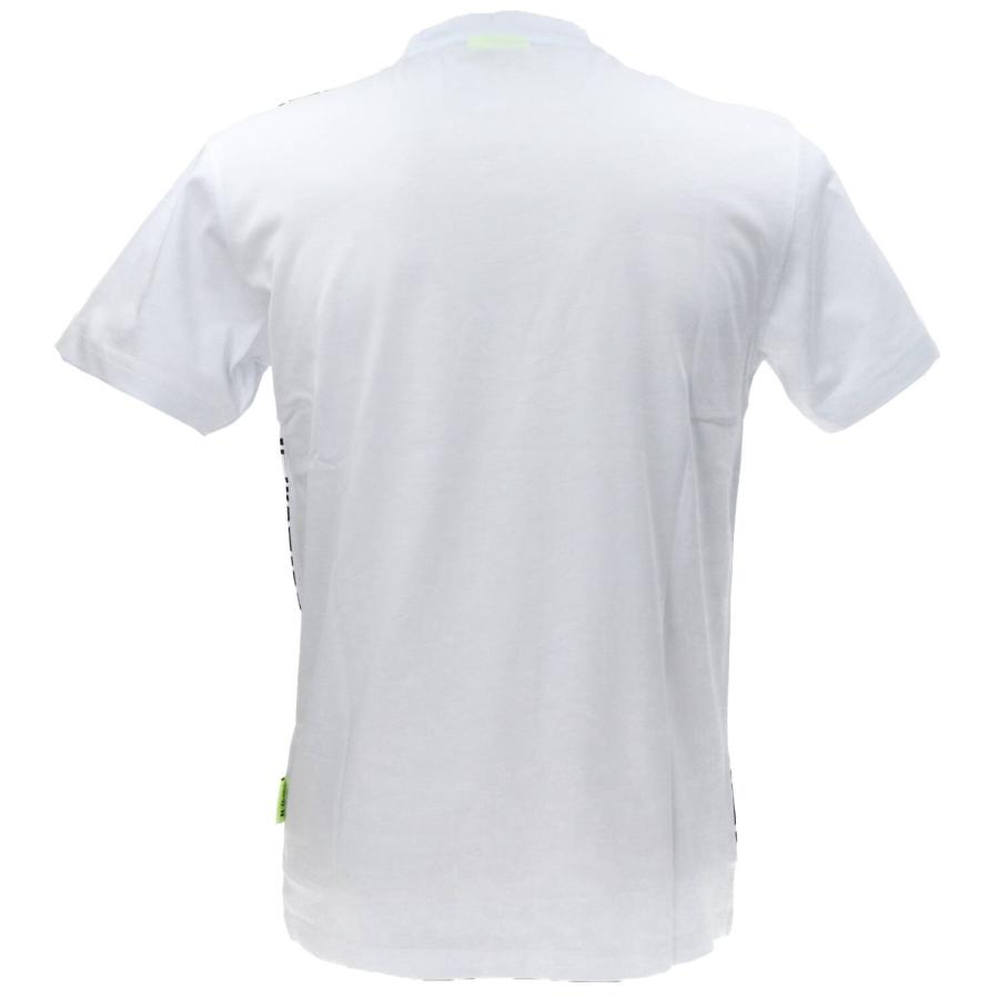 Icon T-shirt  C/STAMPA A STRISCE  Bianco 3