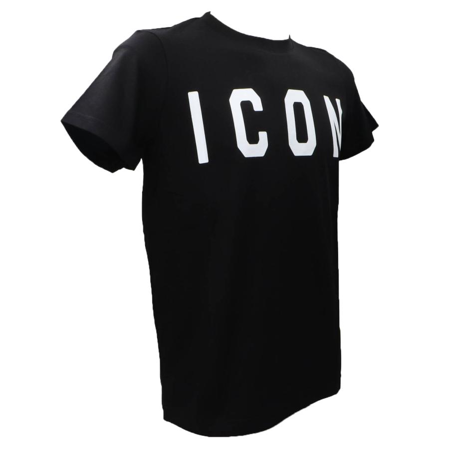 Icon T-shirt  BASICA C/LOGO GRANDE Nero 2