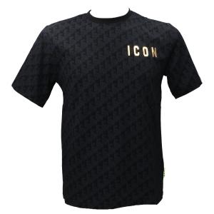 T-SHIRT ALL OVER Nero