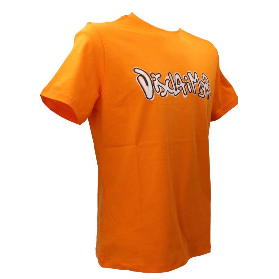 Disclaimer T-shirt MAGLIA UOMO IN JERSEY 54854 Arancione 2