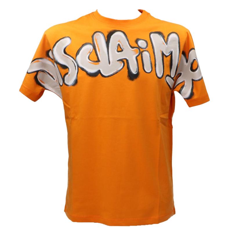 T-shirt T-SHIRT UOMO 54815 Arancione