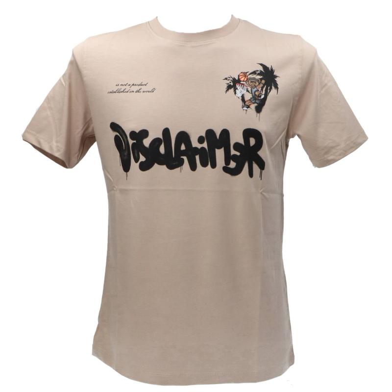 T-shirt T-SHIRT UOMO 54883 Beige