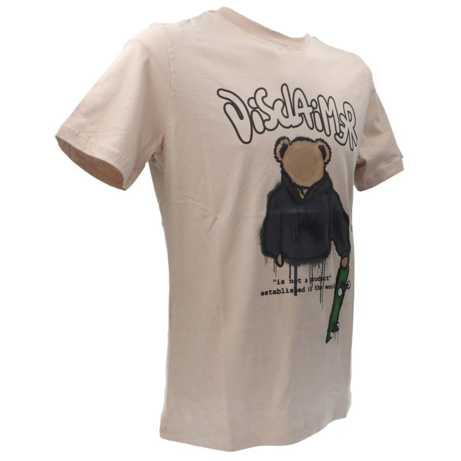 Disclaimer T-shirt MAGLIA JERSEY 55004 Beige 2