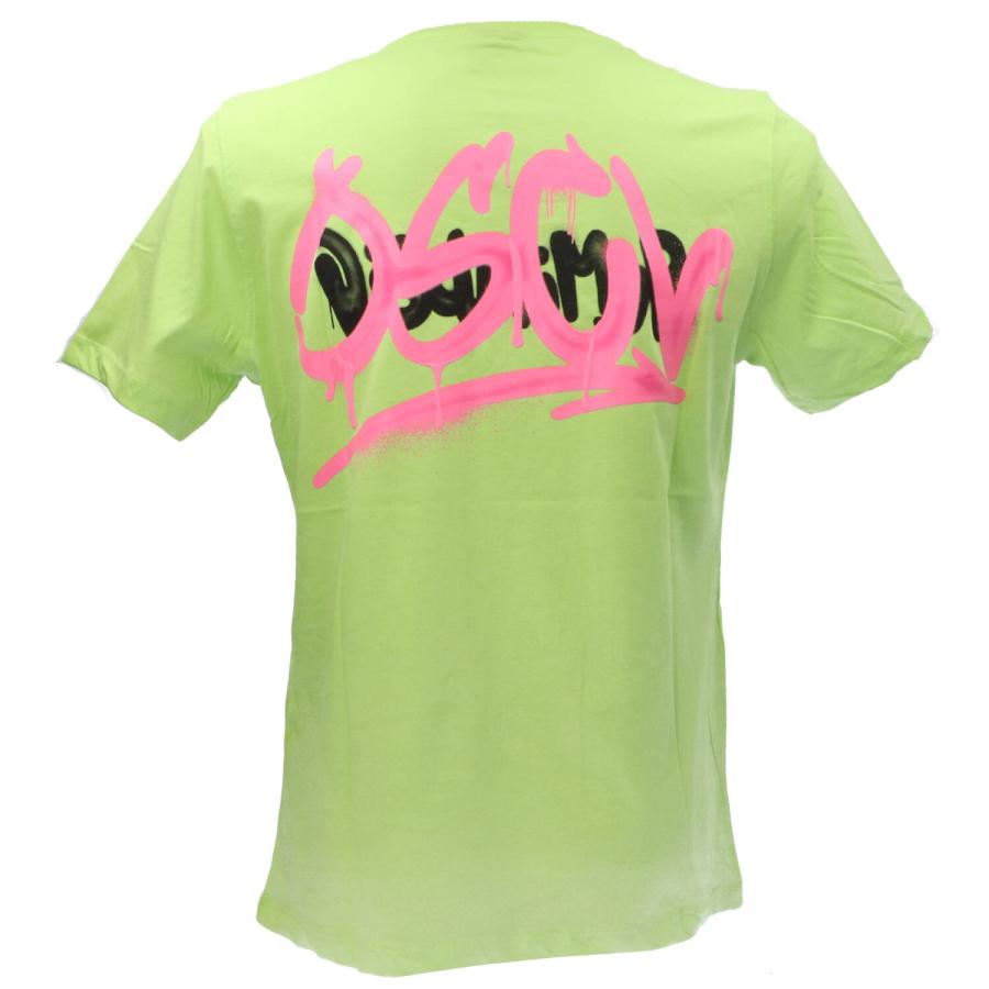 Disclaimer T-shirt  UOMO 54827 Verde Fluo 3