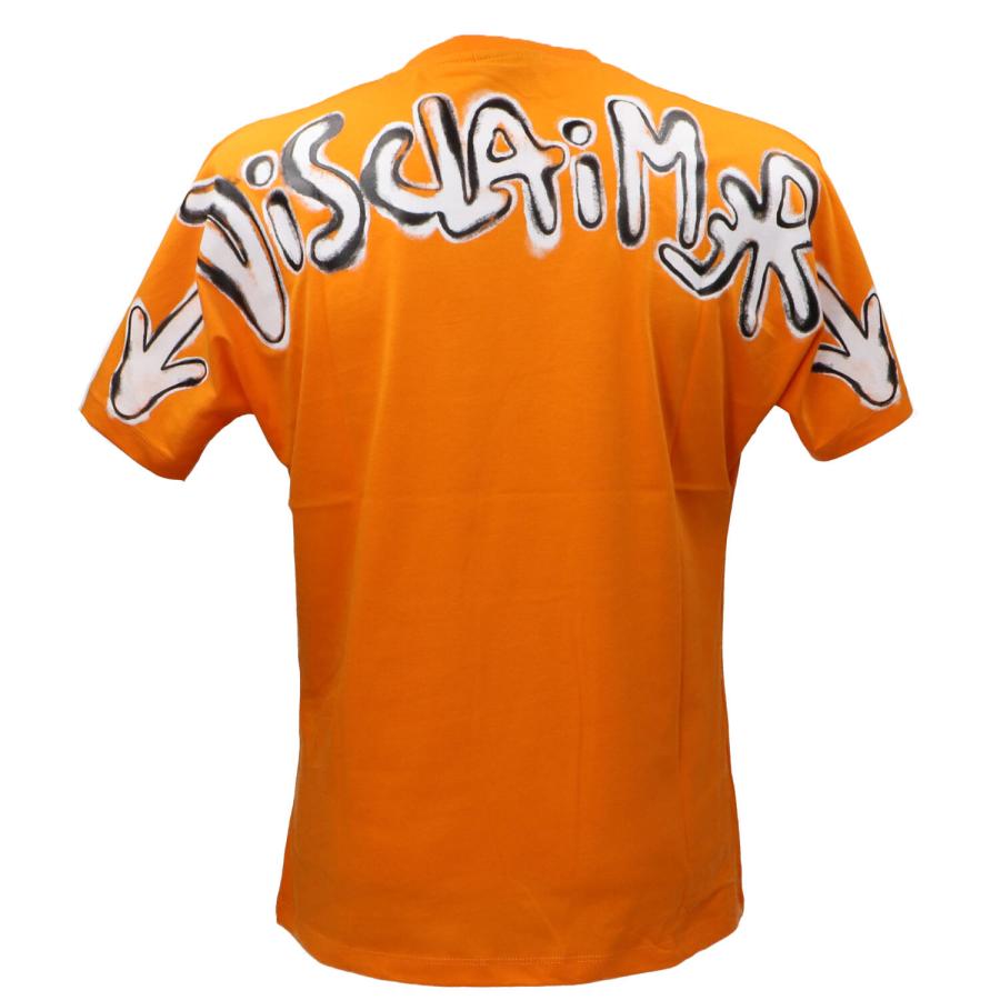 Disclaimer T-shirt  54802 Arancione 3
