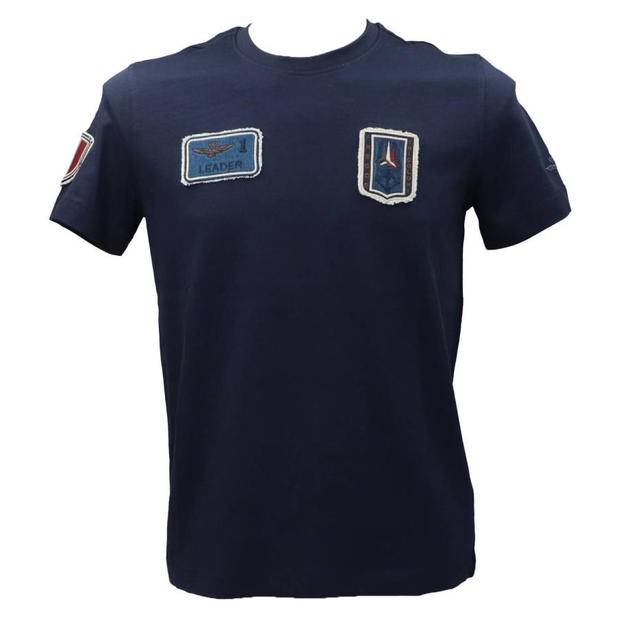 Aeronautica Militare T-shirt  PATCH DENIM TS2411J634 Blu 1