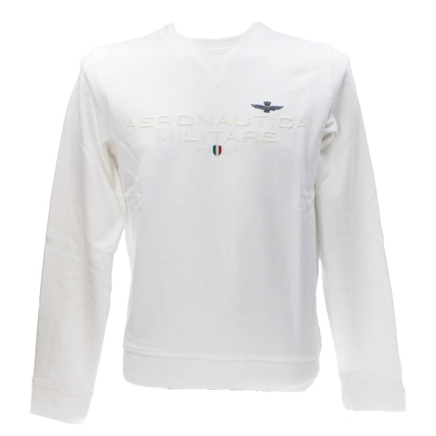 Aeronautica Militare Felpe FELPA GIROCOLLO 251FE1985F539 Bianco 1