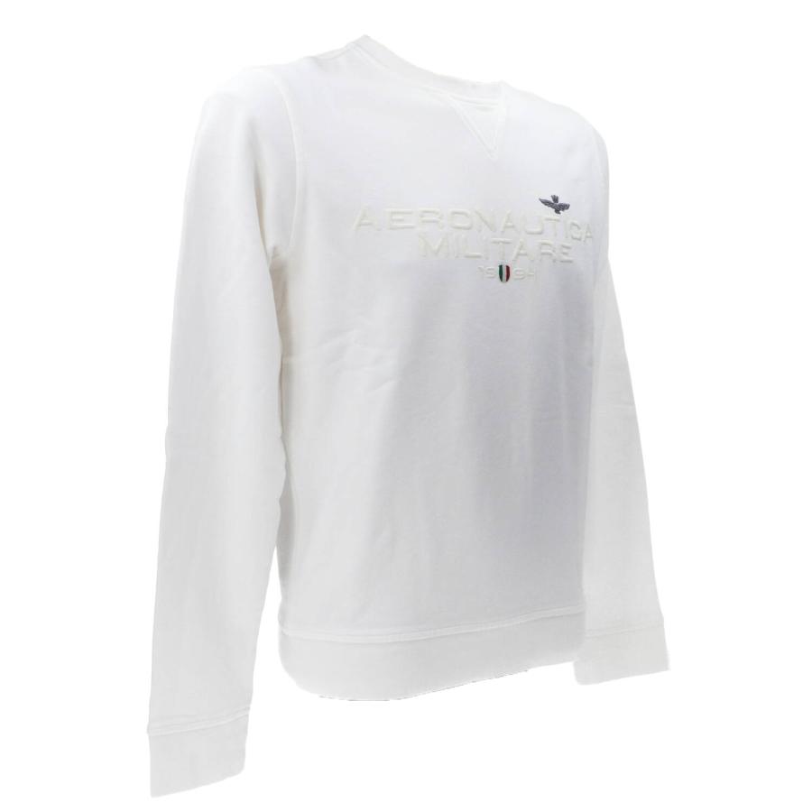 Aeronautica Militare Felpe FELPA GIROCOLLO 251FE1985F539 Bianco 2