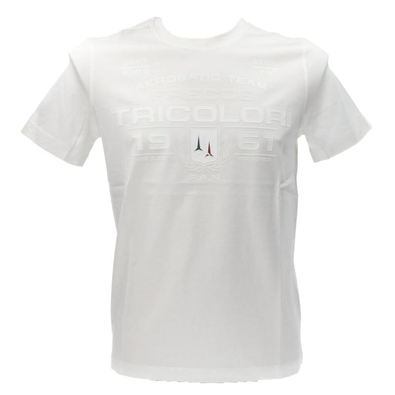 T-shirt T-SHIRT FRECCE TRICOLORI 251TS2423J682 Bianco