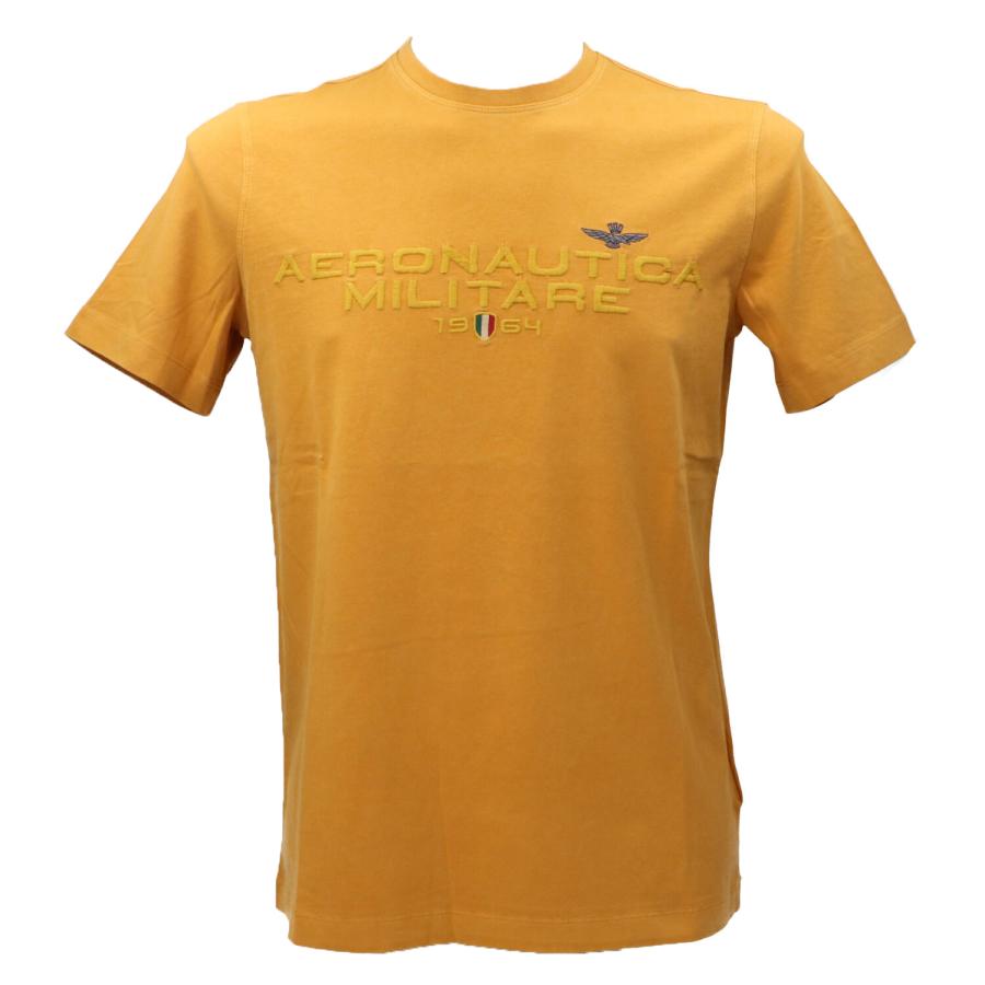 Aeronautica Militare T-shirt  COTONE 2378 Giallo Senape 1