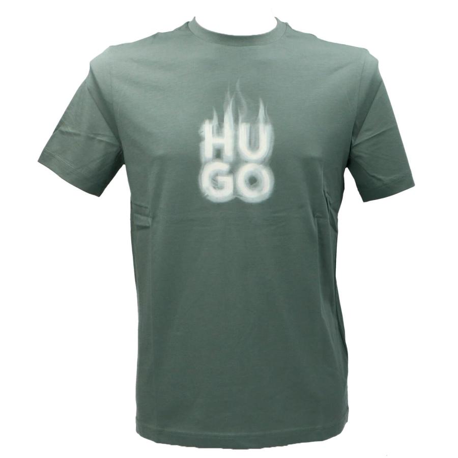 Hugo T-shirt DALAYER Verde 1