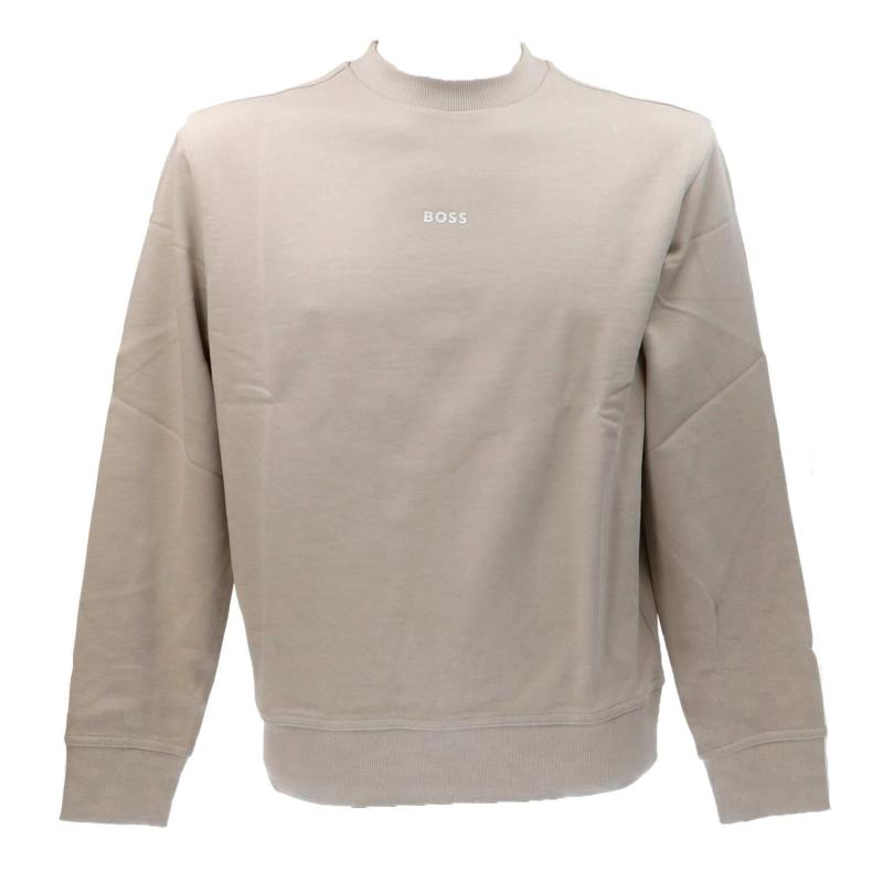 Felpe WE SMALL CREW Beige