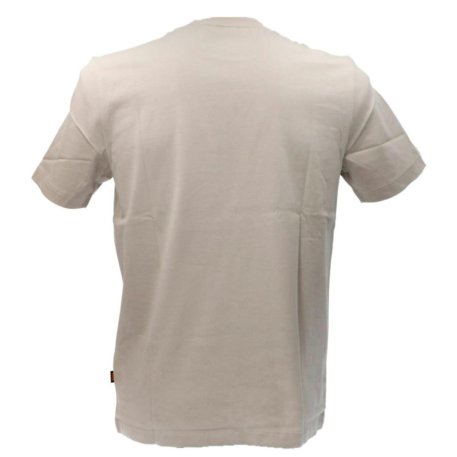 Boss T-shirt TE_LOGOTEXTURE Beige 3