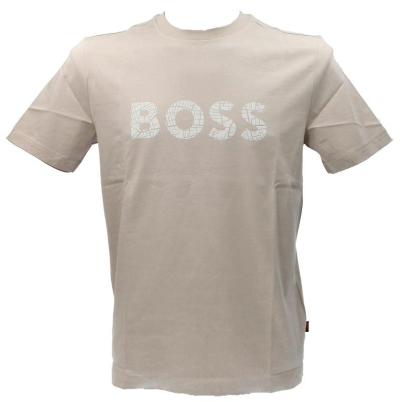 T-shirt TE_LOGOTEXTURE Beige