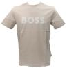 T-shirt TE_LOGOTEXTURE Beige