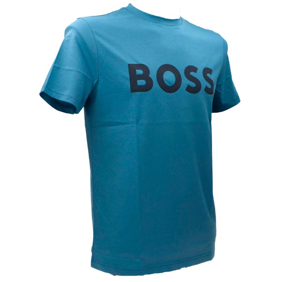 Boss T-shirt THINKING1 Azzurro 2