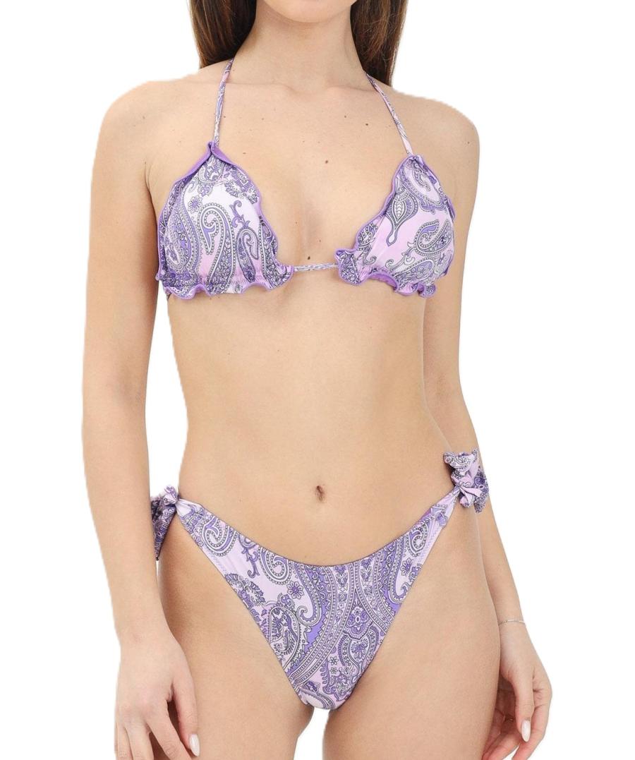 4giveness Costume TRIANGOLO SBAMBOLATO E SLIP MARYLIN Lilla 1