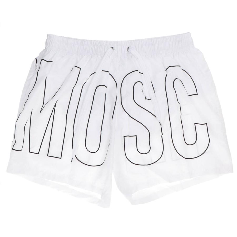 Moschino Costume V3A4224 9301 SWIM BOXER Bianco 2