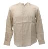 Camicia CAMICIA COREANA LINO CE986SS Beige