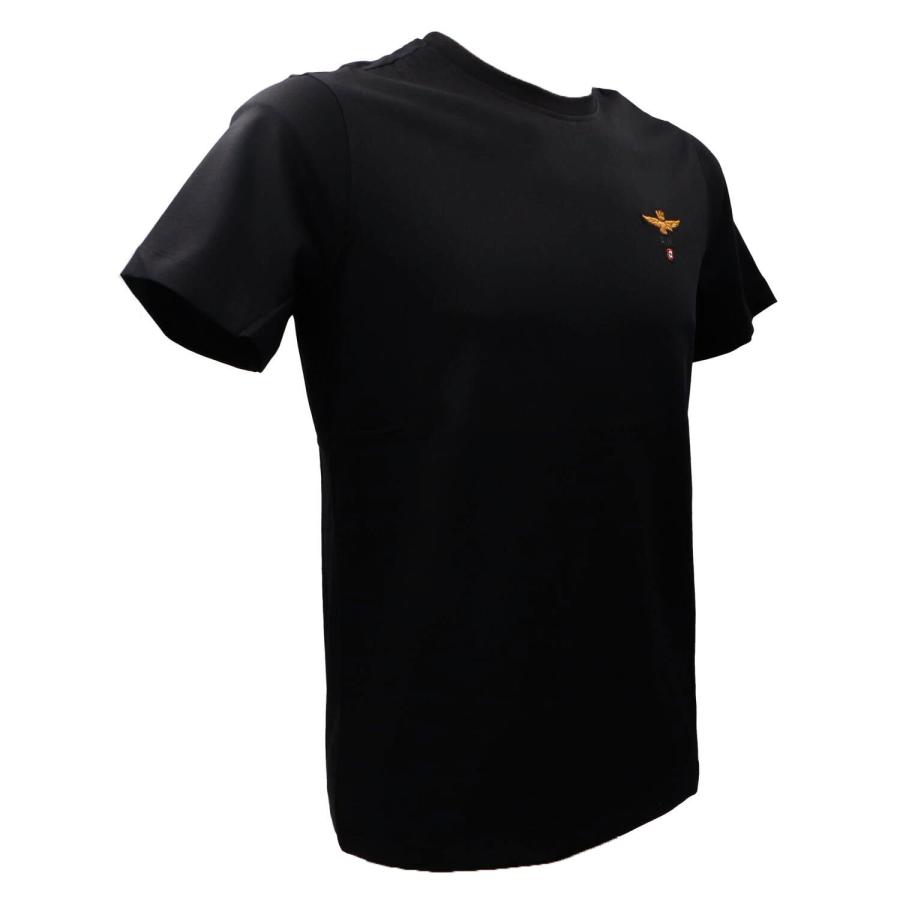 Aeronautica Militare T-shirt  BASICA 1580 Nero 2