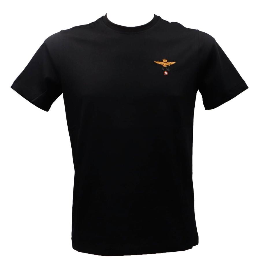 Aeronautica Militare T-shirt  BASICA 1580 Nero 1