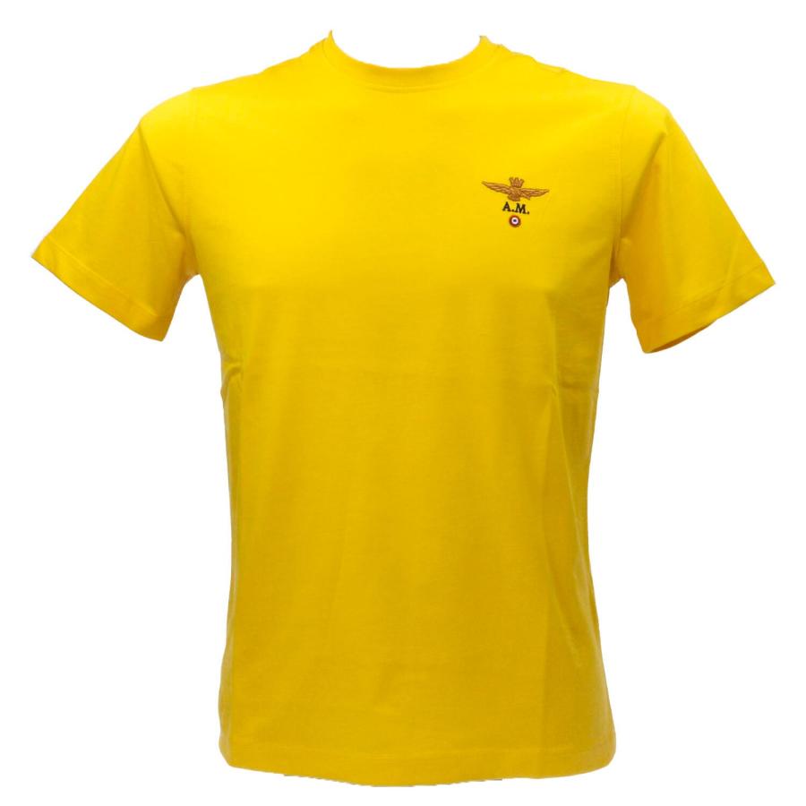 Aeronautica Militare T-shirt  BASICA 1580 Giallo 1
