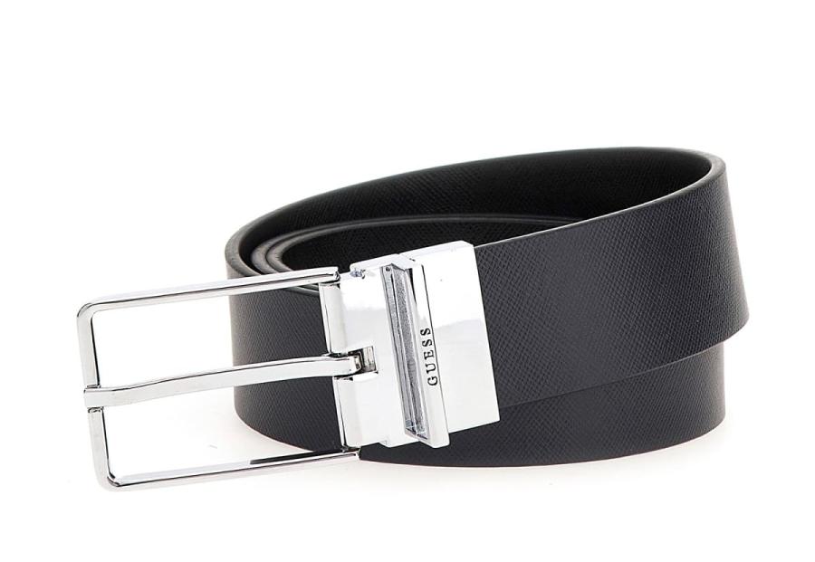 Guess Cinture AGUEDA REV & ADJ H35 Nero Blu 1
