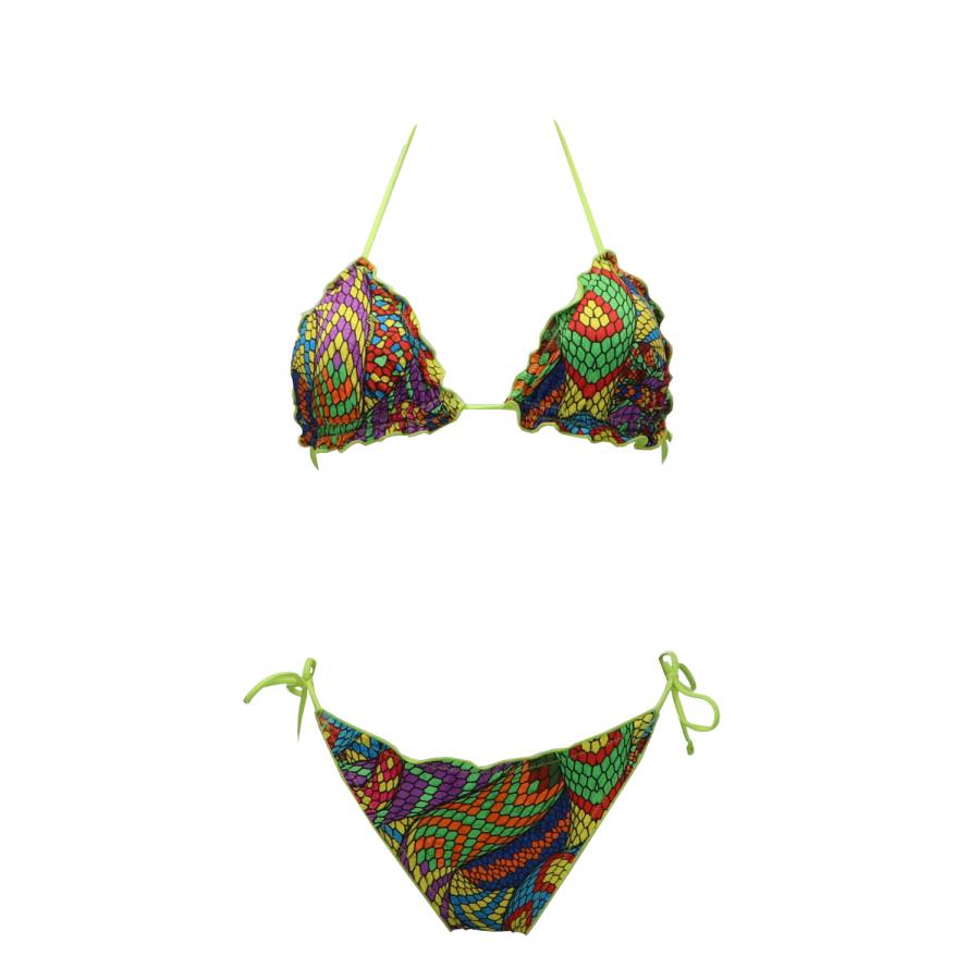4giveness Costume TRIANGOLO E SLIP SBAMBOLATO Multicolore 3