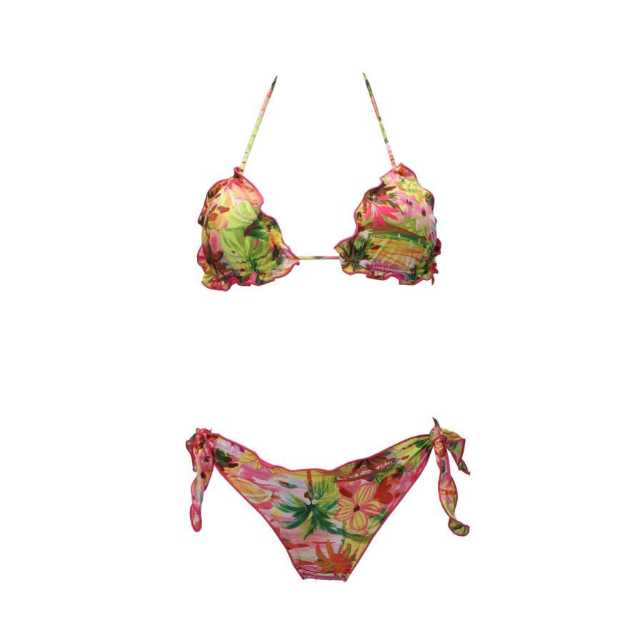 4giveness Costume TRIANGOLO E SLIP SBAMBOLATO Rosa 3