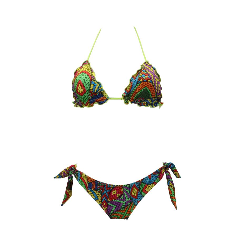 4giveness Costume TRIANGOLO SBAMBOLATO E SLIP MARYLIN Multicolore 3