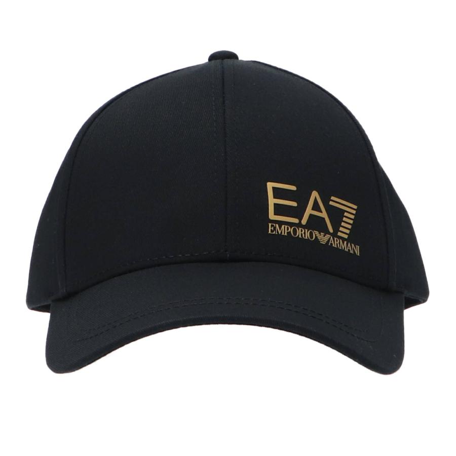 Emporio Armani Cappellini CAPPELLO EA7 BASEBALL Nero Oro 1